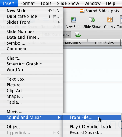 album insert onoffice 365 powerpoint slide show for mac